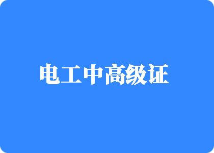 大黑鸡吧操骚逼逼电工中高级证